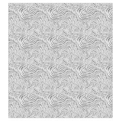 Light Grey Snake Drawstring Pouch (Large) from UrbanLoad.com Front