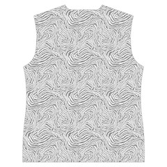 Light Grey Snake Women s Button Up Vest from UrbanLoad.com Back