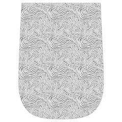 Light Grey Snake Wristlet Pouch Bag (Small) from UrbanLoad.com Right Side