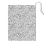 Light Grey Snake Drawstring Pouch (5XL)