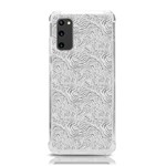 Light Grey Snake Samsung Galaxy S20 6.2 Inch TPU UV Case