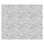 Light Grey Snake 50  x 40  Premium Plush Fleece Blanket (Small)