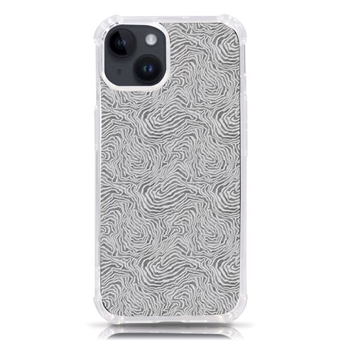 Light Grey Snake iPhone 14 TPU UV Print Case from UrbanLoad.com Front