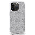 Light Grey Snake iPhone 14 Pro TPU UV Print Case