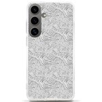 Light Grey Snake Samsung Galaxy S24 Ultra 6.9 Inch TPU UV Case