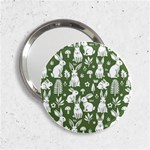 Easter bunny pattern 2.25  Handbag Mirrors
