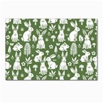 Easter bunny pattern Postcard 6 x 4  (Pkg of 10)