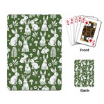 Easter bunny pattern Playing Cards Single Design (Rectangle)