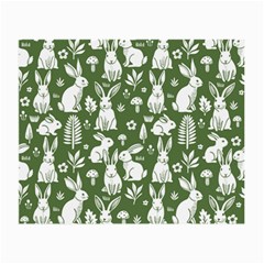 Easter bunny pattern Small Glasses Cloth (2 Sides) from UrbanLoad.com Front