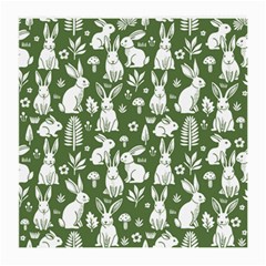 Easter bunny pattern Medium Glasses Cloth (2 Sides) from UrbanLoad.com Front