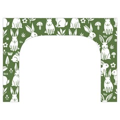 Easter bunny pattern Toiletries Pouch from UrbanLoad.com Front