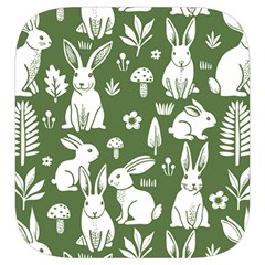 Easter bunny pattern Toiletries Pouch from UrbanLoad.com Side Left