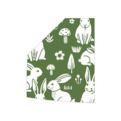 Easter bunny pattern Women s Button Up Vest from UrbanLoad.com Right Pocket