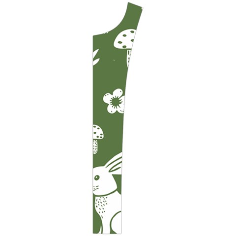 Easter bunny pattern Women s Button Up Vest from UrbanLoad.com Button Placket Right
