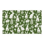 Easter bunny pattern Banner and Sign 5  x 3 