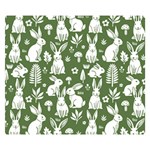 Easter bunny pattern 50  x 40  Premium Plush Fleece Blanket (Small)