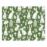Easter bunny pattern 80  x 56  Premium Plush Fleece Blanket (Large)