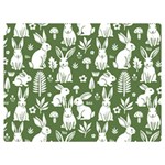 Easter bunny pattern 40  x 30  Two Sides Premium Plush Fleece Blanket (Baby Size)
