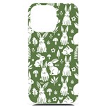 Easter bunny pattern iPhone 14 Pro Max Black UV Print PC Hardshell Case