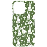 Easter bunny pattern iPhone 15 Pro Max Black UV Print PC Hardshell Case