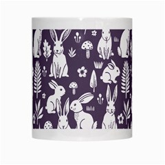 Easter bunny pattern White Mug from UrbanLoad.com Center