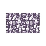 Easter bunny pattern Sticker Rectangular (10 pack)