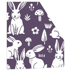 Easter bunny pattern Men s High Neck Button Up Puffer Vest from UrbanLoad.com Pocket Left