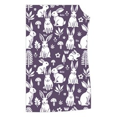 Easter bunny pattern Women s Button Up Vest from UrbanLoad.com Front Left