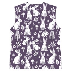 Easter bunny pattern Women s Button Up Vest from UrbanLoad.com Back