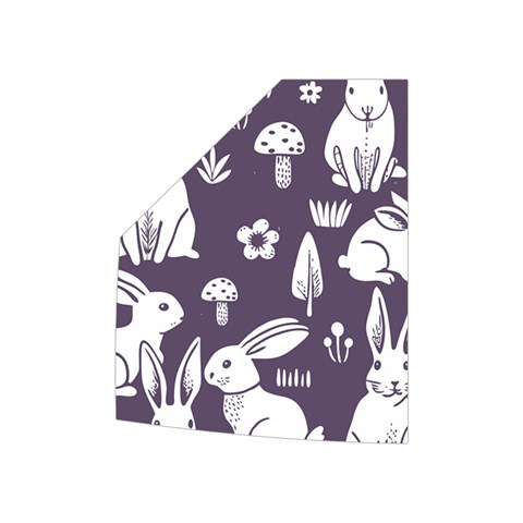 Easter bunny pattern Women s Button Up Vest from UrbanLoad.com Right Pocket