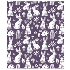 Easter bunny pattern Waist Pouch (Large) from UrbanLoad.com Back Strap