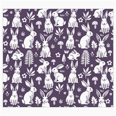 Easter bunny pattern Roll Up Canvas Pencil Holder (S) from UrbanLoad.com Front