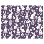 Easter bunny pattern 60  x 50  Premium Plush Fleece Blanket (Medium)