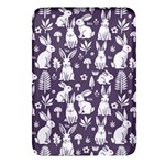 Easter bunny pattern Rectangular Glass Fridge Magnet (4 pack)