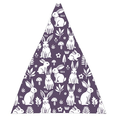 Easter bunny pattern Automatic Folding Umbrella with Case (Medium) from UrbanLoad.com 17.22 x19.95  Umbrella - 1