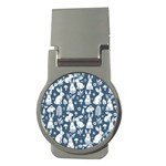Easter bunny pattern Money Clips (Round) 