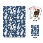 Easter bunny pattern Playing Cards Single Design (Rectangle)