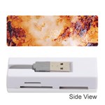 Burnt paper texture print design Memory Card Reader (Stick)