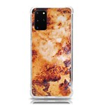 Burnt paper texture print design Samsung Galaxy S20 Plus 6.7 Inch TPU UV Case