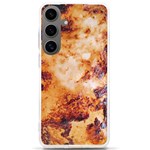 Burnt paper texture print design Samsung Galaxy S24 Ultra 6.9 Inch TPU UV Case