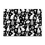 Easter bunny pattern Sticker A4 (10 pack)