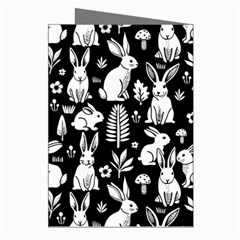 Easter bunny pattern Greeting Cards (Pkg of 8) from UrbanLoad.com Right