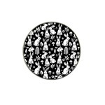 Easter bunny pattern Hat Clip Ball Marker (4 pack)