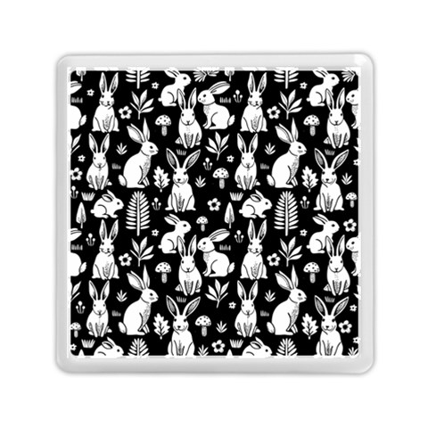 Easter bunny pattern Memory Card Reader (Square) from UrbanLoad.com Front
