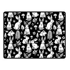 Easter bunny pattern 50  x 40  Two Sides Fleece Blanket (Small) from UrbanLoad.com 45 x34  Blanket Back