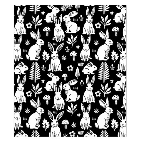 Easter bunny pattern Duvet Cover Double Side (California King Size) from UrbanLoad.com Back