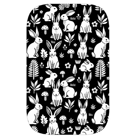 Easter bunny pattern Waist Pouch (Small) from UrbanLoad.com Front
