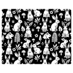 Easter bunny pattern 60  x 50  Premium Plush Fleece Blanket (Medium)