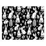 Easter bunny pattern 80  x 56  Premium Plush Fleece Blanket (Large)