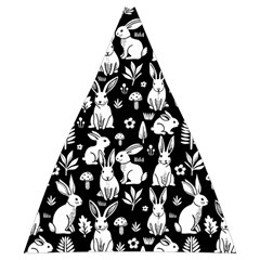 Easter bunny pattern Automatic Folding Umbrella with Case (Medium) from UrbanLoad.com 17.22 x19.95  Umbrella - 8